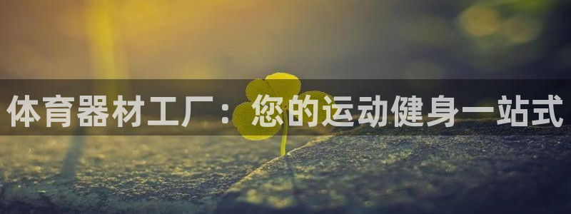 极悦平台注册官网网址：体育器材工厂：您的运动健身一站