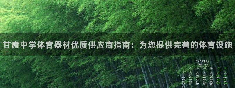 极悦平台注册登录不了：甘肃中学体育器材优质供应商指南