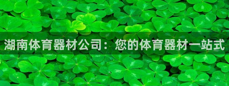 极悦娱乐代理人是谁呀：湖南体育器材公司：您的体育器材