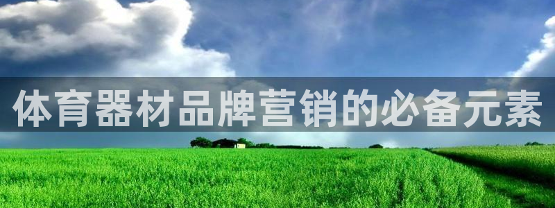 极悦平台注册官方网站下载安装：体育器材品牌营销的必备