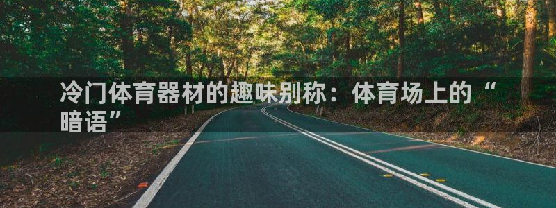 极悦娱乐旗下艺人名单：冷门体育器材的趣味别称：体育场