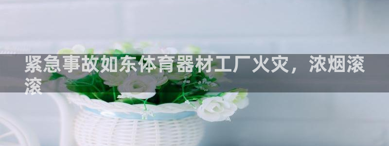 极悦平台是干嘛的公司：紧急事故如东体育器材工厂火灾，