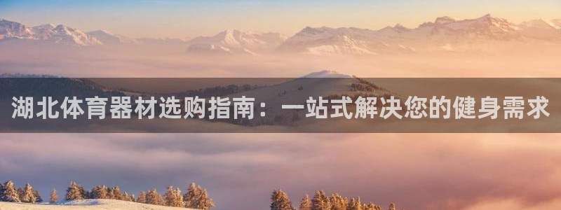 极悦平台登录不进去怎么回事：湖北体育器材选购指南：一站式解决